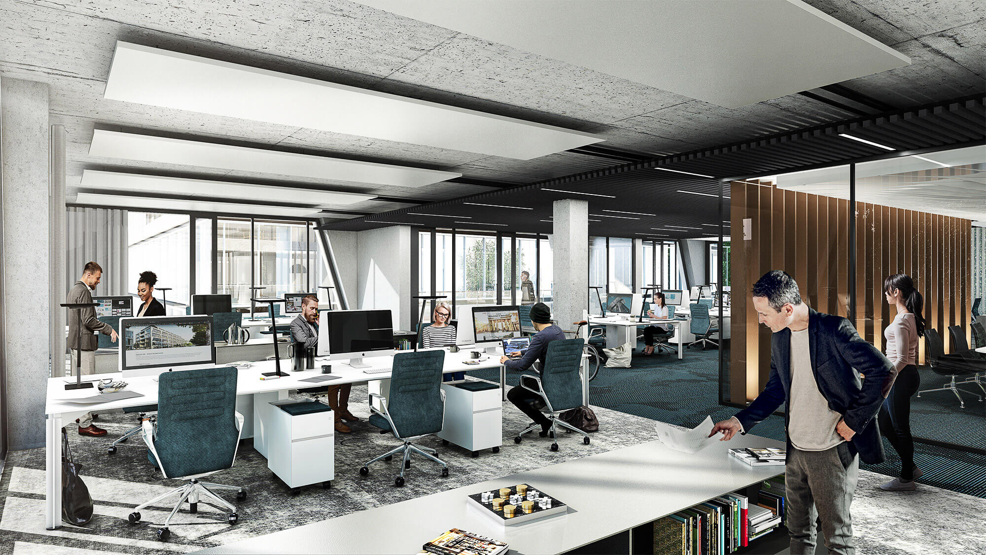 PANDiON OFFICEHOME Ostkreuz Campus B New Work Standard