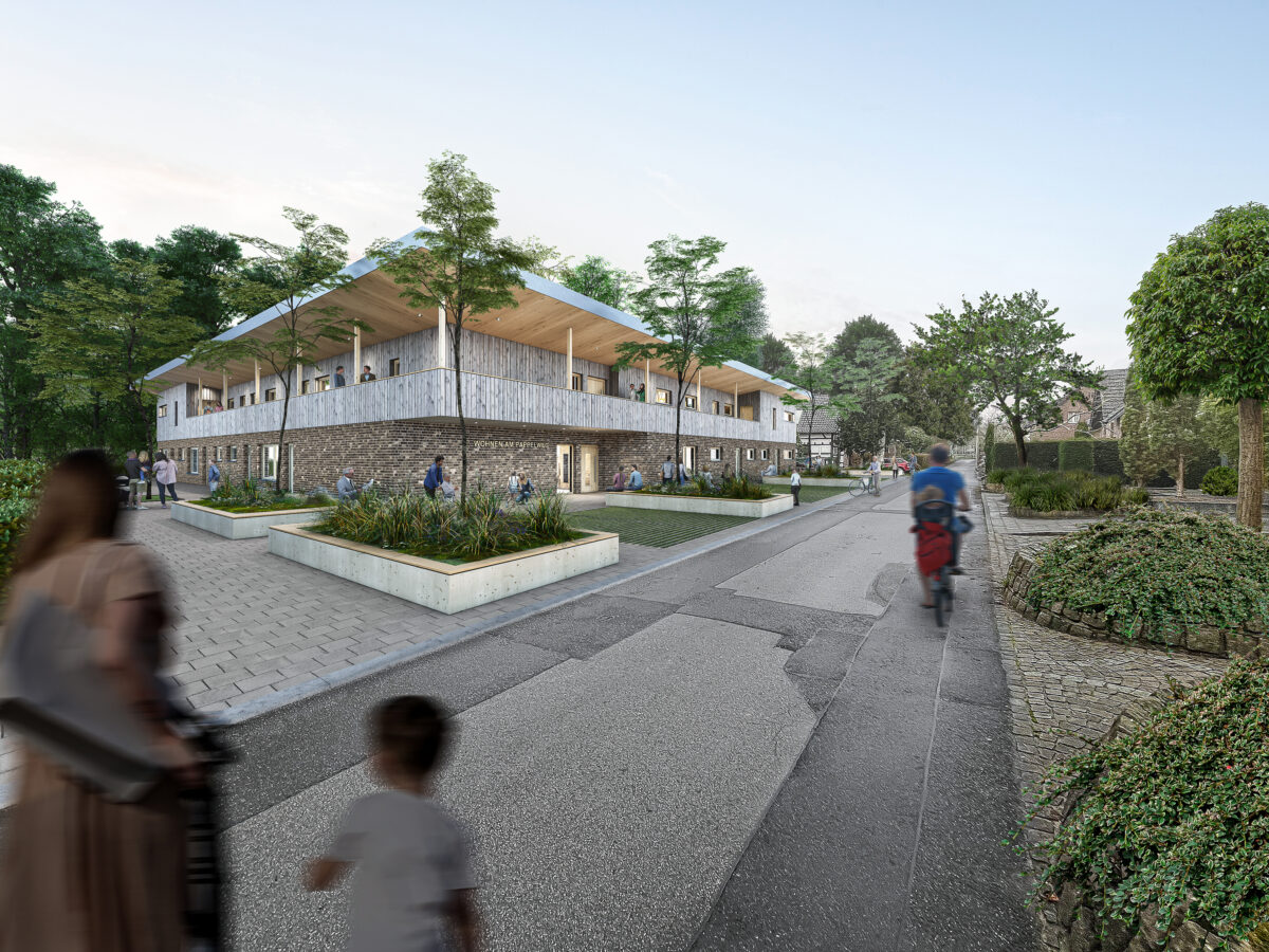 Architekturvisualisierung Wohnen am Pappelweg