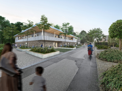 Architekturvisualisierung Wohnen am Pappelweg