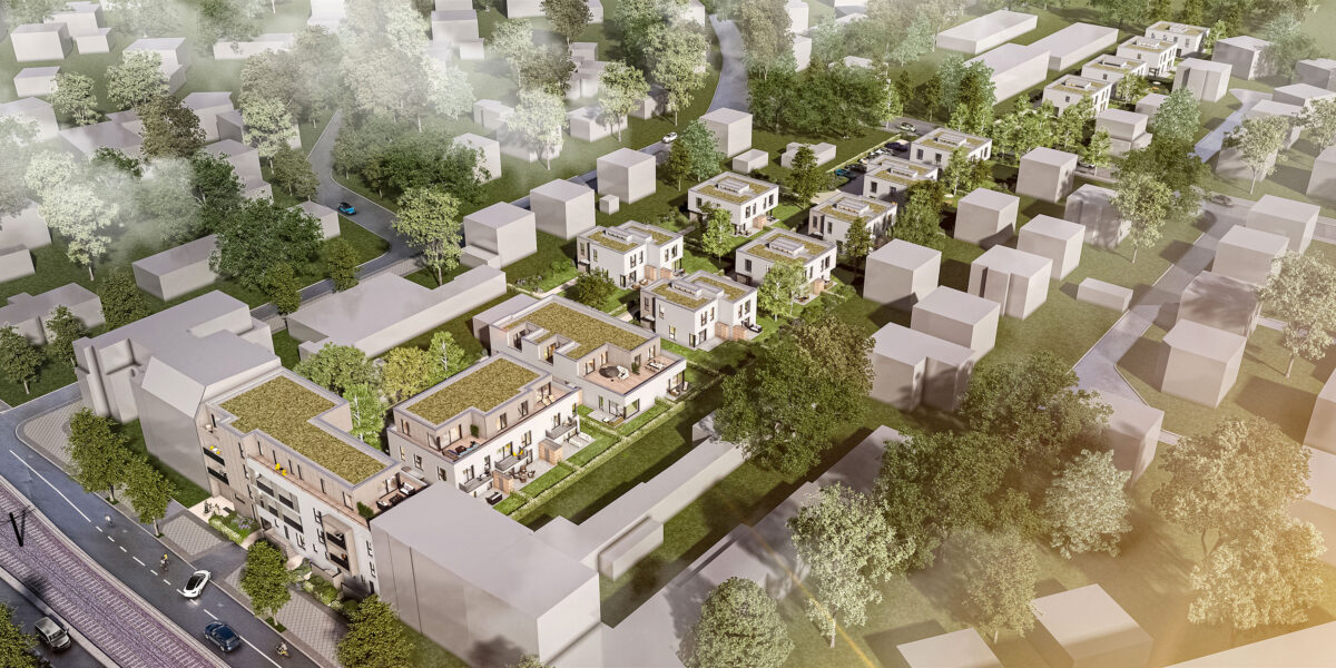 Neubau Geschosswohnungsbau und Doppelhäuser, Berlin-Pankow