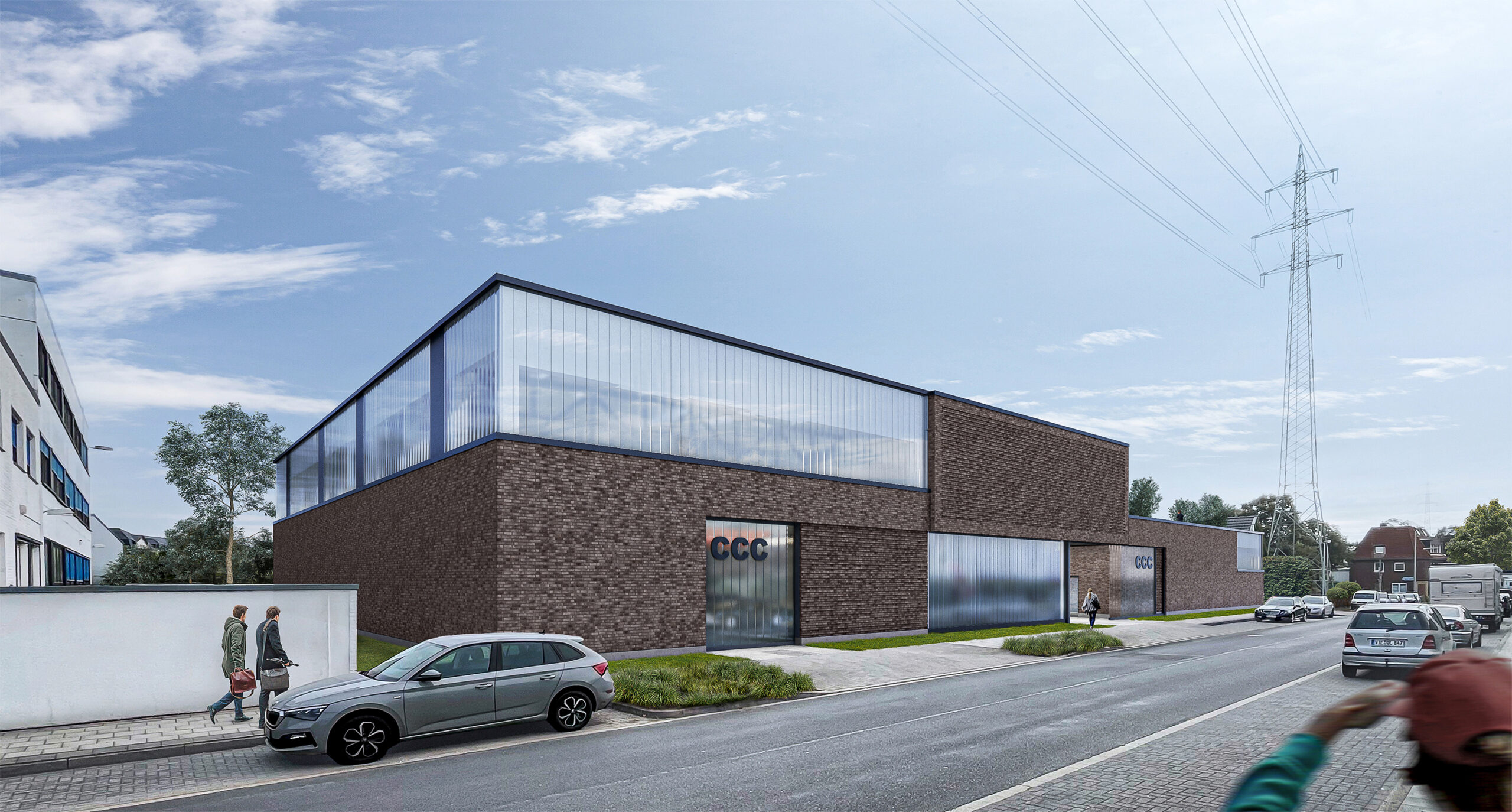 architekturvisualisierung, architektur visualisierung, berlin, Car Competence Center, projektentwicklung, marketingvisualisierung, immobilienvisualisierung, marketing, architekturrendering, architektur rendering, rendering, 3D-visualisierung, 3D-rendering, architekturdarstellung, bauvisualisierung, produktvisualisierung, animation, film, loomilux